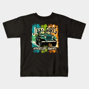 Jeep Girls Kids T-Shirt